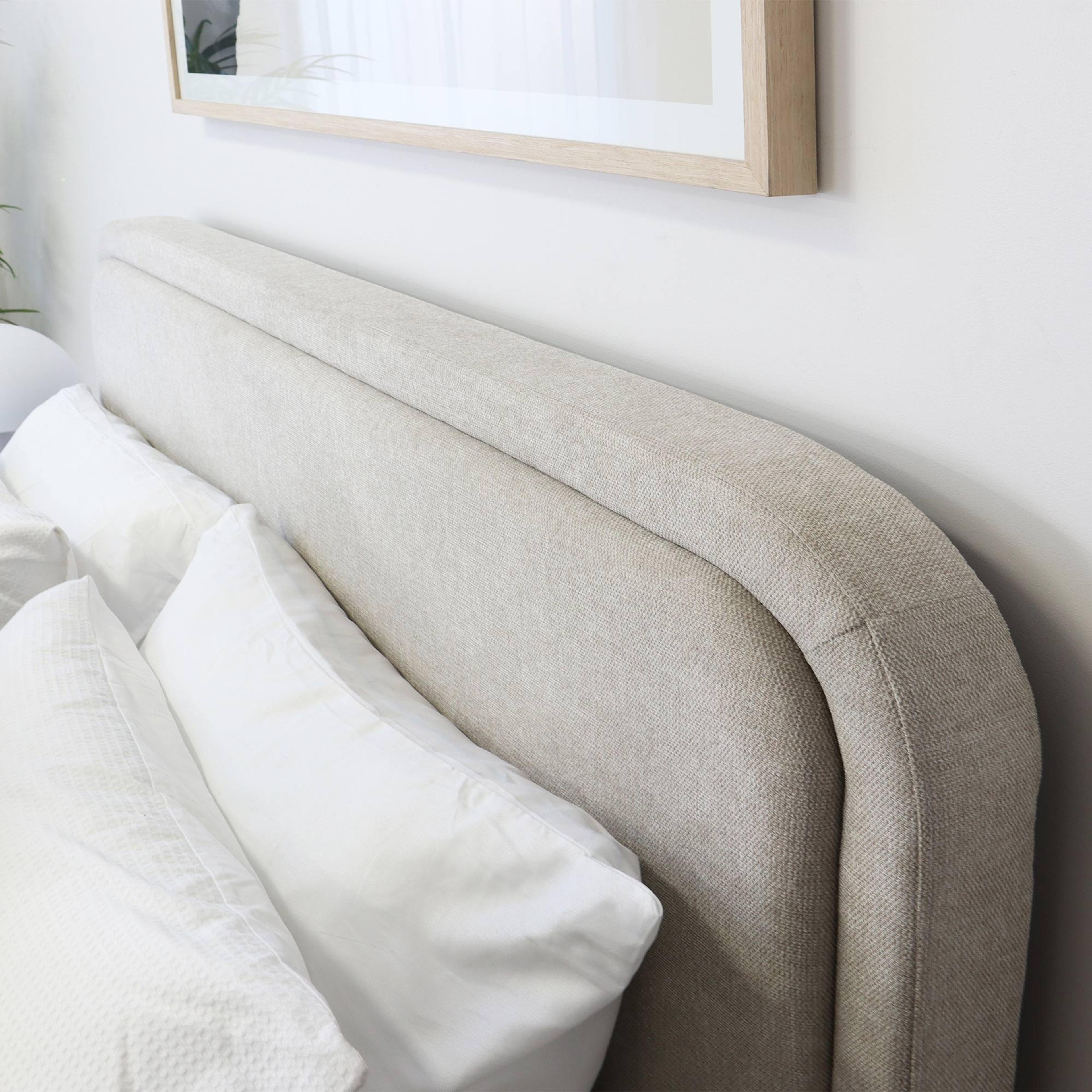 Detail image of the  Eden Bed Frame, Trundle Base, Natural from Forty Winks