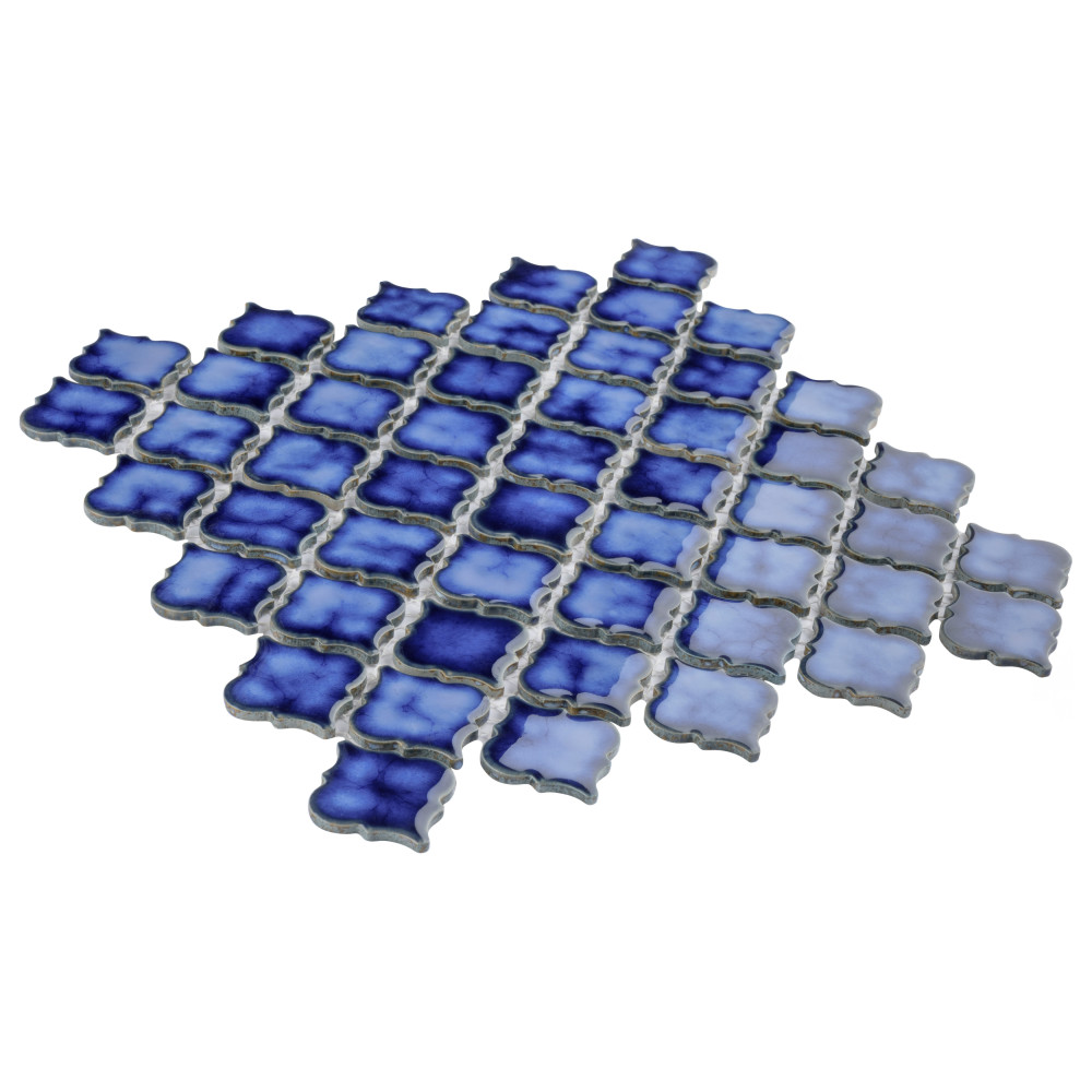 Sample – Hudson Tangier Sapphire Porcelain Mosaic Tile