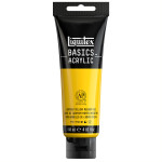 Liquitex Basics 4oz Cadmium Yellow Medium Hue