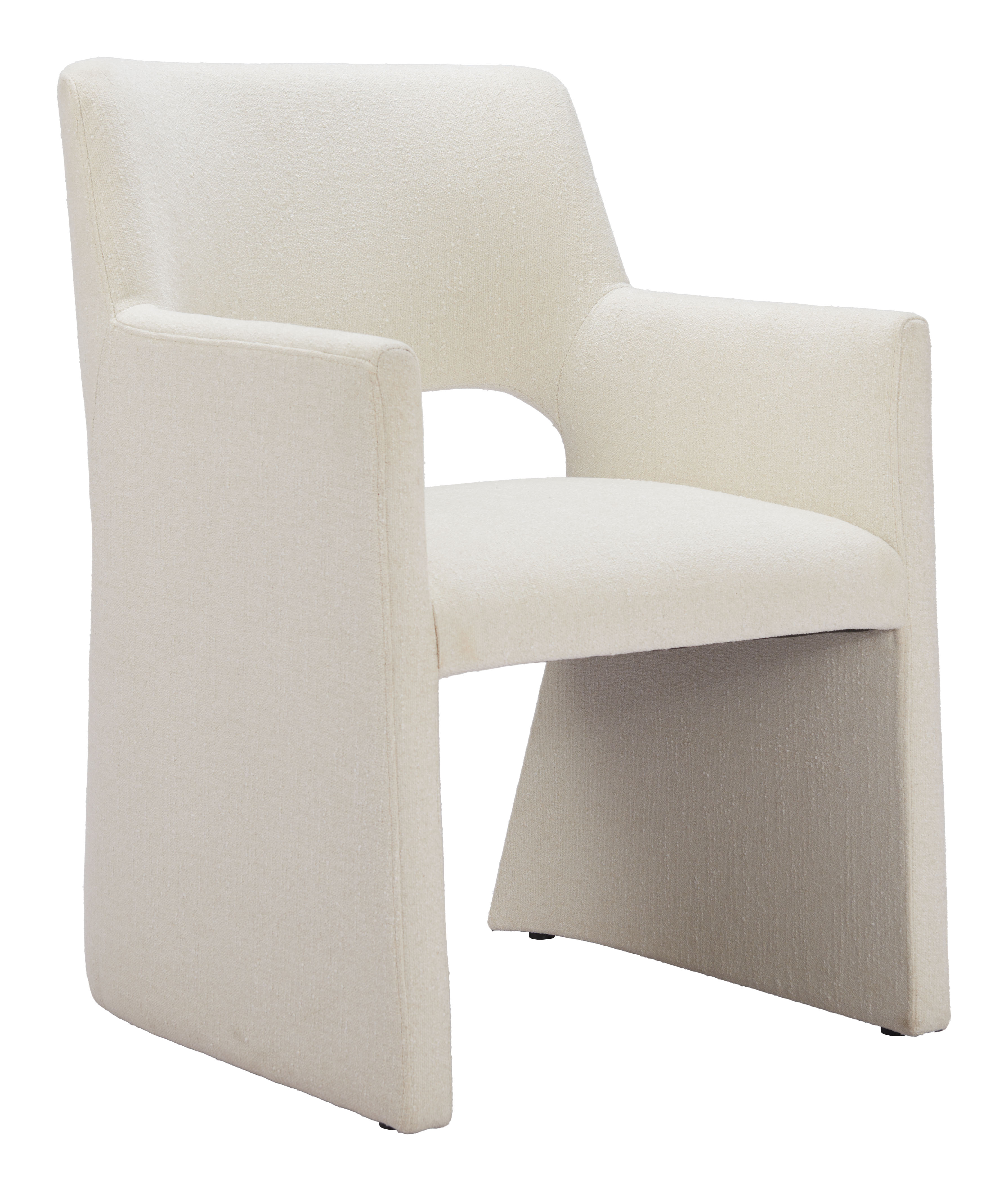 Minet Dining Chair Linen White product image