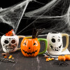 Halloween 15 ounce Coffee Mug and Spoon, Sugar Skull slideshow image 4 Halloween 15 ounce Coffee Mug and Spoon, Sugar Skull slideshow image 4