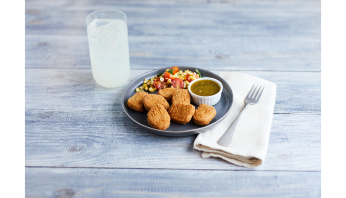 Tyson® Fully Cooked Whole Grain Breaded White Meat Chicken Nuggets, CN, 0.67 oz. _image_1