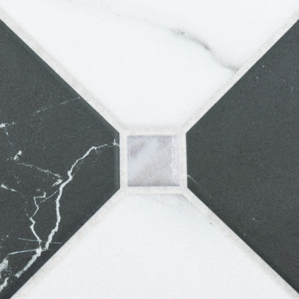 Tuscany Firenze 17-3/8 in. x 17-3/8 in. Porcelain Floor and Wall Tile