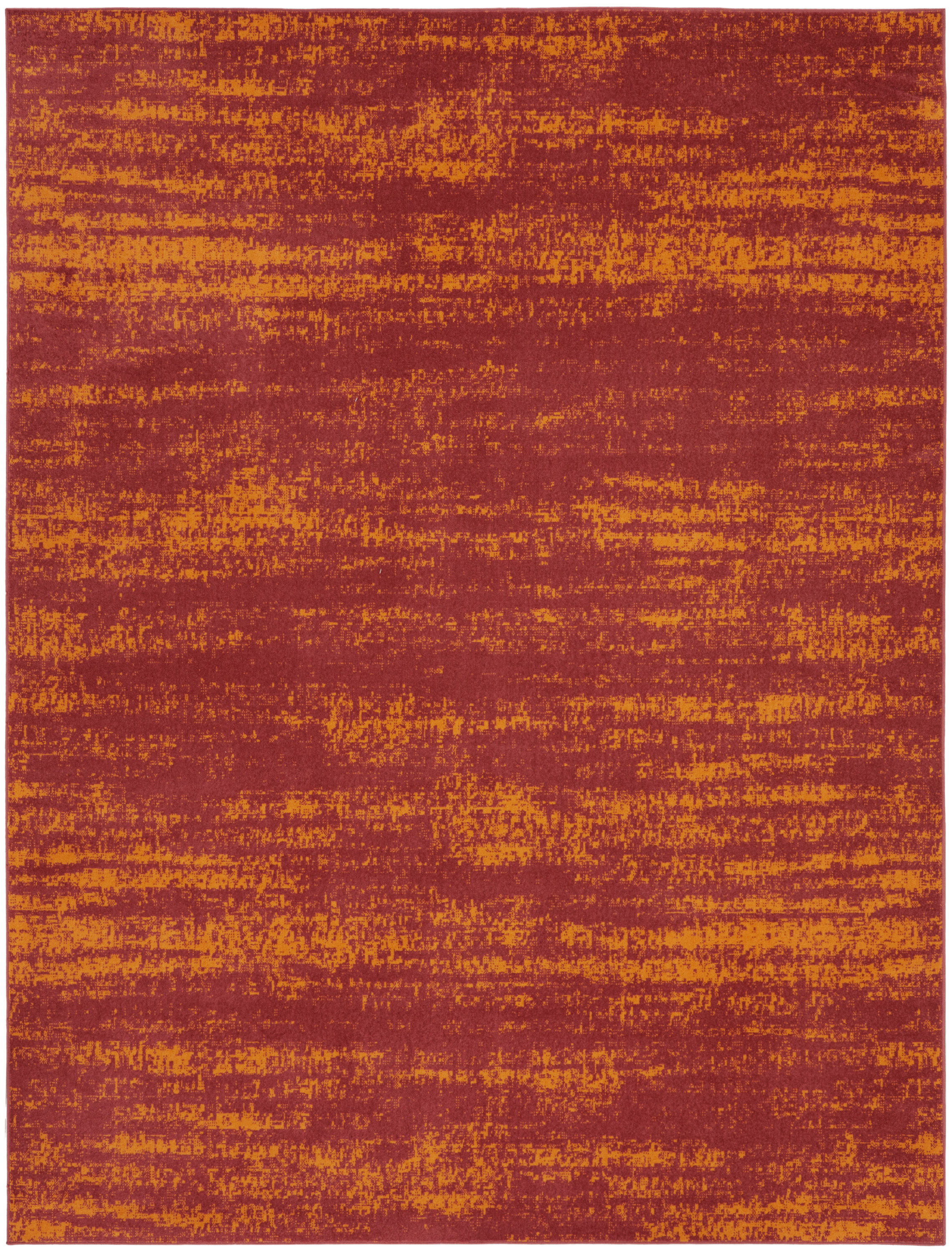 Nourison Nourison Essentials 8' x 10' Red Modern Rug