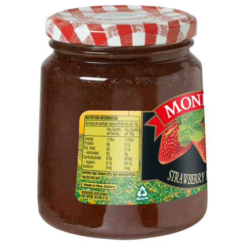  Monbulk® Strawberry Fruit Spread 500g 