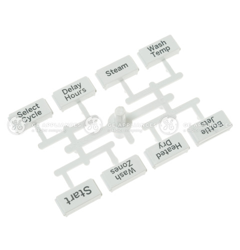 BUTTON AND GRAPHIC ASSEMBLY