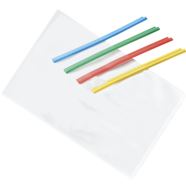 Clear Cello Treat Bags with Primary Color Twist Ties, 4" x 6" Decorating Tools