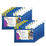 Charles Leonard Magnetic Whiteboard Pouch, 8 x 6-3/4 Inches, Blue, Pack of 12 CHL76390-12