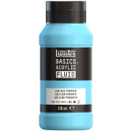 Liquitex BASICS Acrylic Fluid 118 mL Bottle Light Blue Permanent