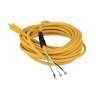 Power Cord 14/3 X 50Ft Ylw Strain Relief