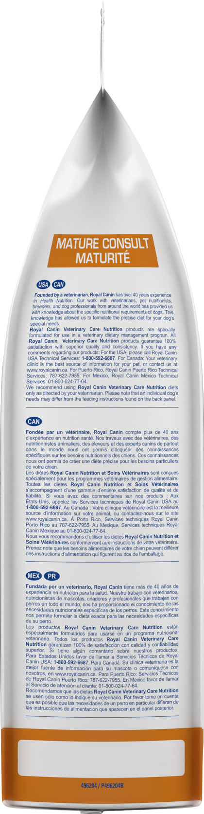 Royal Canin Veterinary Diet Canine Mature Consult Dry Dog Food