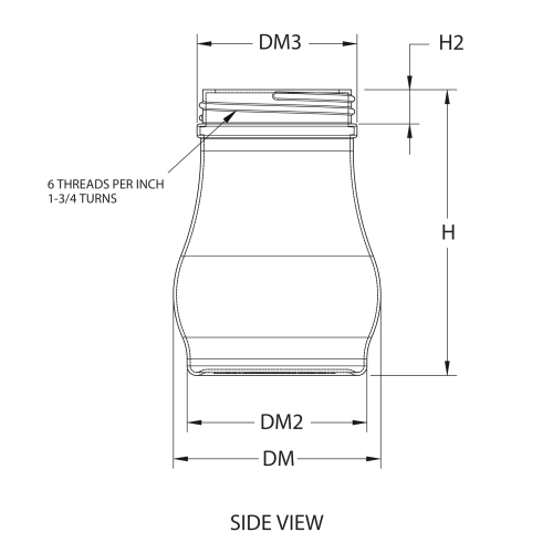 Engineering side view