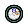 OPAD12B024AB0403 - Fiber Optic Cable Singlemode - OS2 24-Fiber Loose Tube Non-Plenum Black