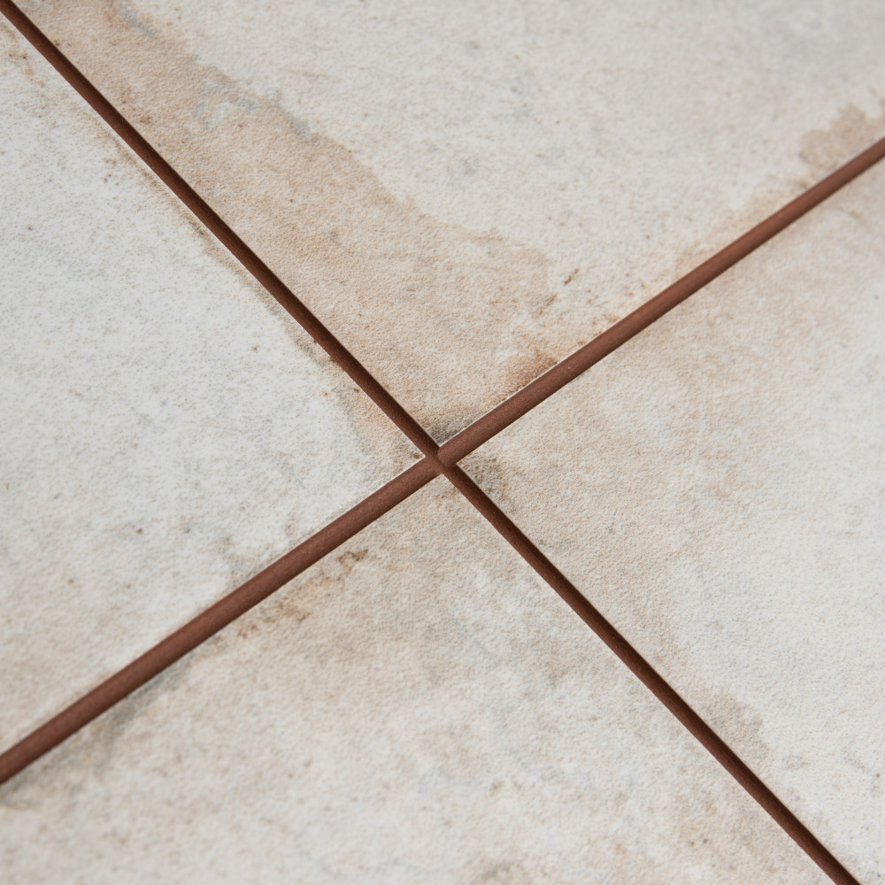 Kings Root Distressed White 17-5/8 in. x 17-5/8 in. Ceramic Floor and Wall Tile