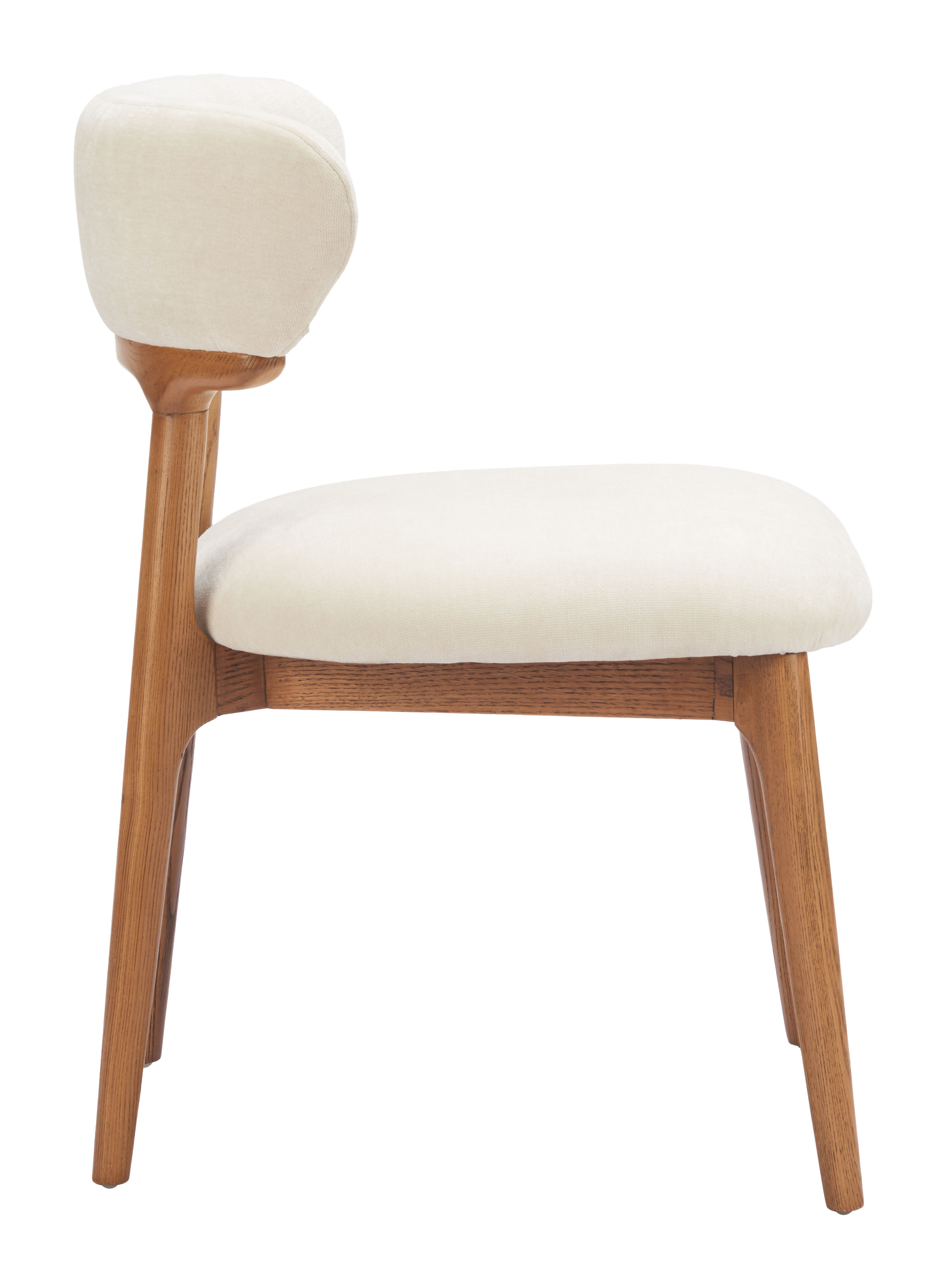 Cedar Dining Chair (Set of 2) White & Walnut product image