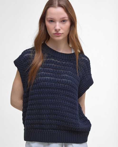 Melanie Sweater Vest Navy