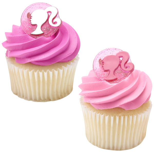 Barbie™ Silhouette Cupcake Rings