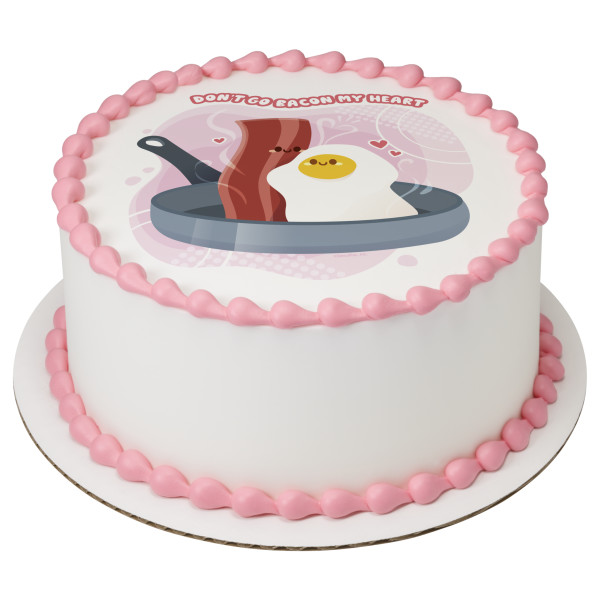 Don't Go Bacon My Heart PhotoCake® Edible Image®