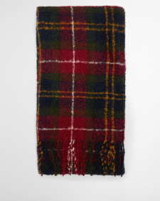 Geschenkset Beanie Saltburn & Schal Tartan Winterberry Tartan