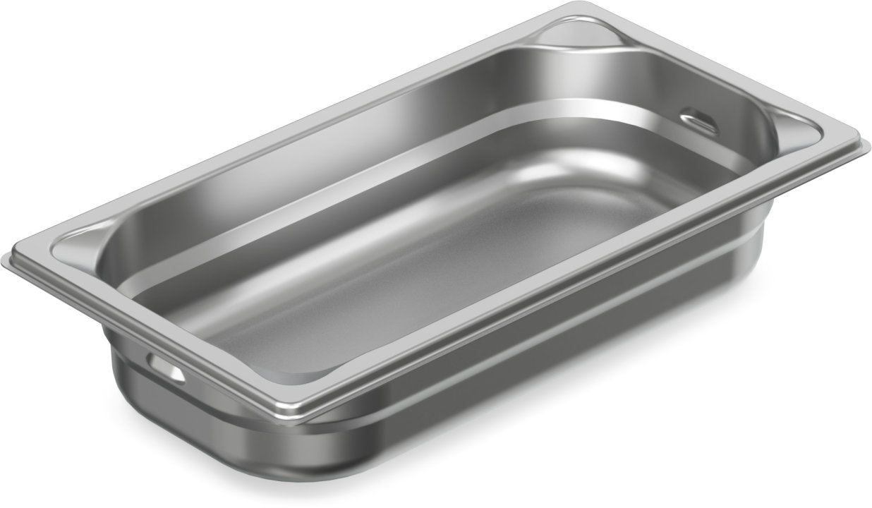 GN PRO 1/3 200 mm deep stainless steel