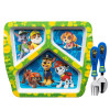 Paw Patrol Kids Dinnerware Set, Marshall & Friends, 3-piece set slideshow image 1 Paw Patrol Kids Dinnerware Set, Marshall & Friends, 3-piece set slideshow image 1