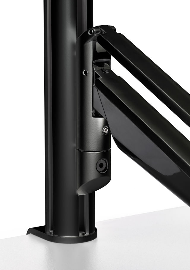 Mount a CLU monitor Arm on a Novus MY or TSS column.