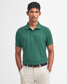 Lightweight Sports Short-Sleeved Polo Shirt Racing Green