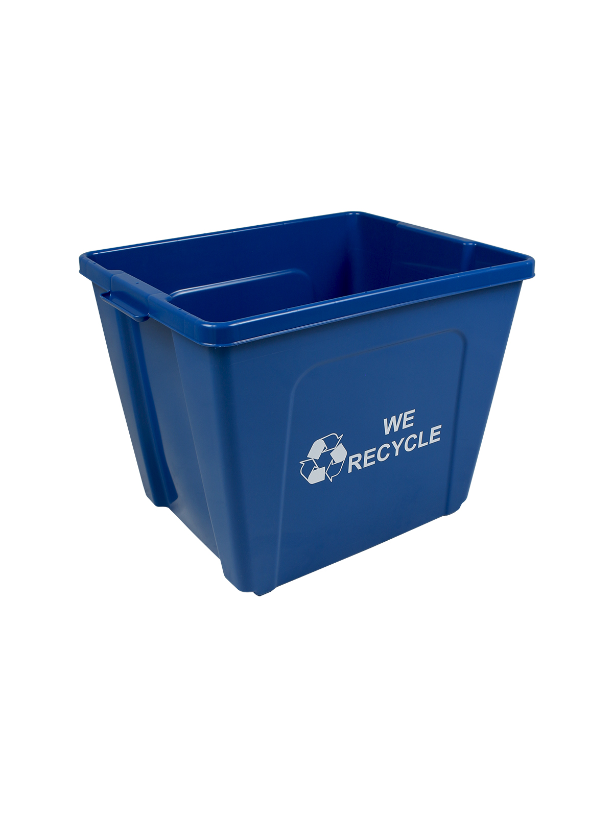 CURBSIDE – Body – 16 G – Mobius Loop-We Recycle 2 Sides – Busch Blue