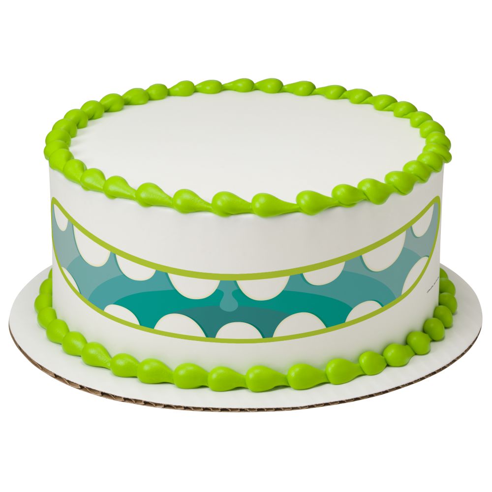 Image Cake Monster Mouth Blue