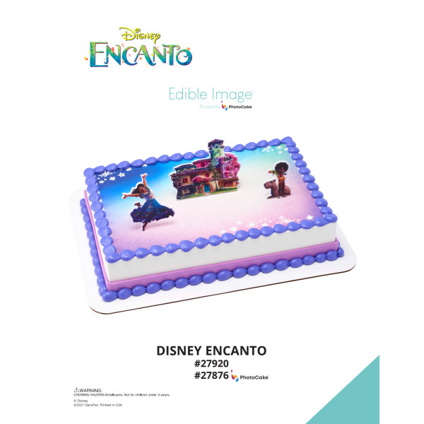 Disney Encanto The Magic of Cakes® PhotoCake® Enhanced Background Page