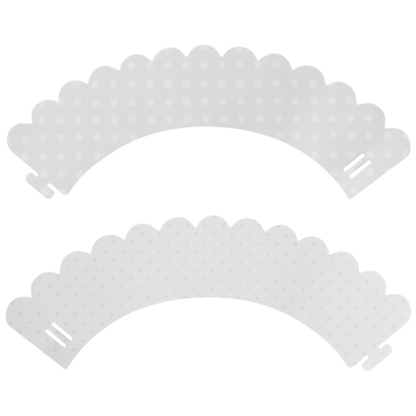 White Polka Dot & Pattern Reversible Treat Wraps®
