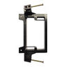 Low Voltage Mounting Bracket, Plastic, New Construction, Nail-On, Black, 1-Gang