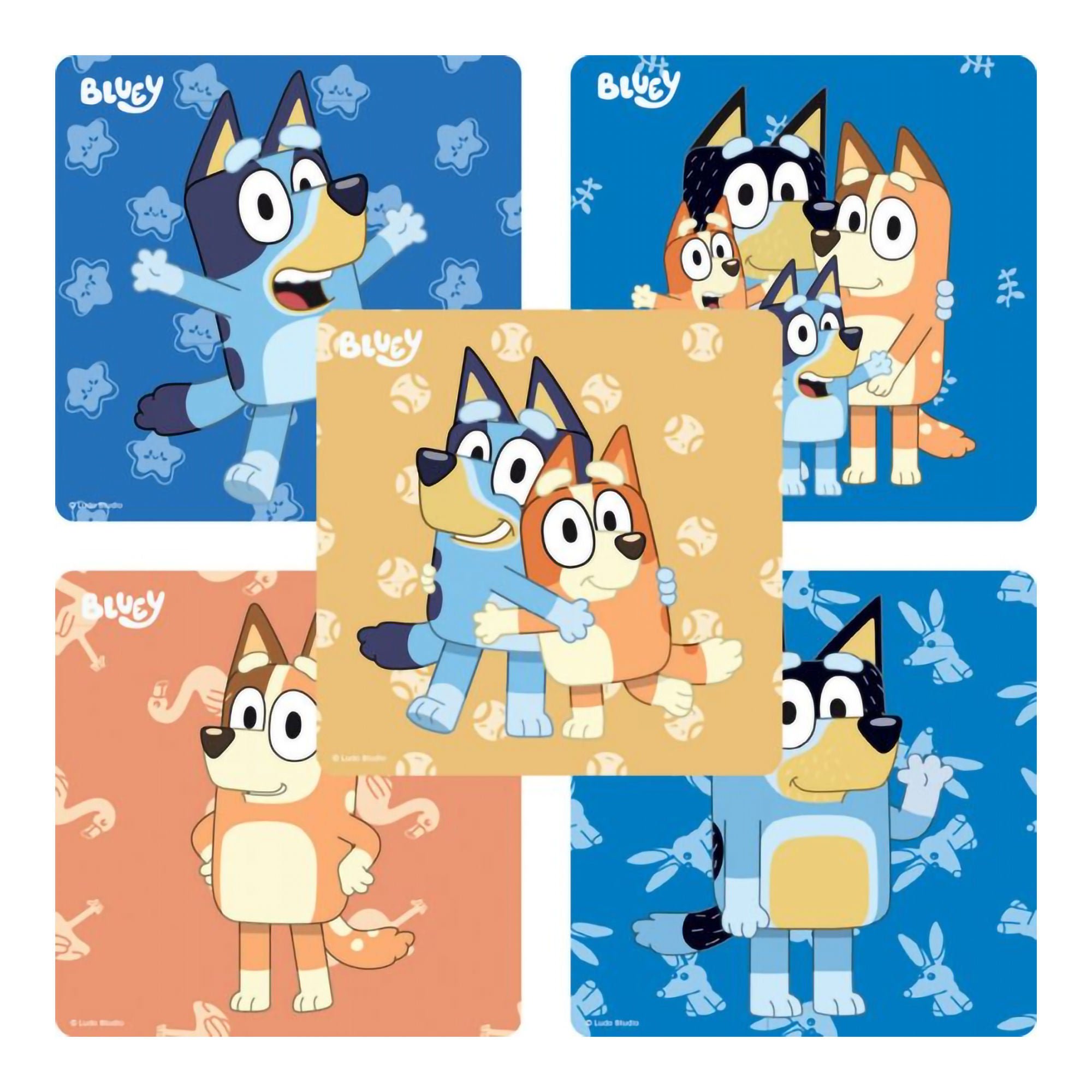 SmileMakers® Bluey Stickers