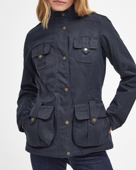Giacca in cotone cerato Winter Defence