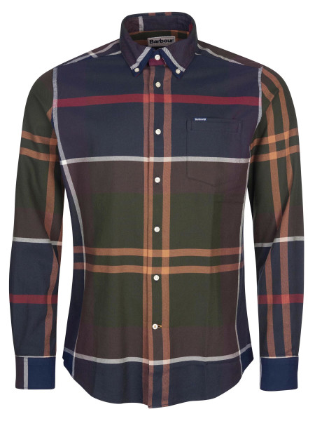 Camicia Dunoon a maniche lunghe dalla vestibilità leggermente aderente Camicia Dunoon a maniche lunghe dalla vestibilità leggermente aderente
