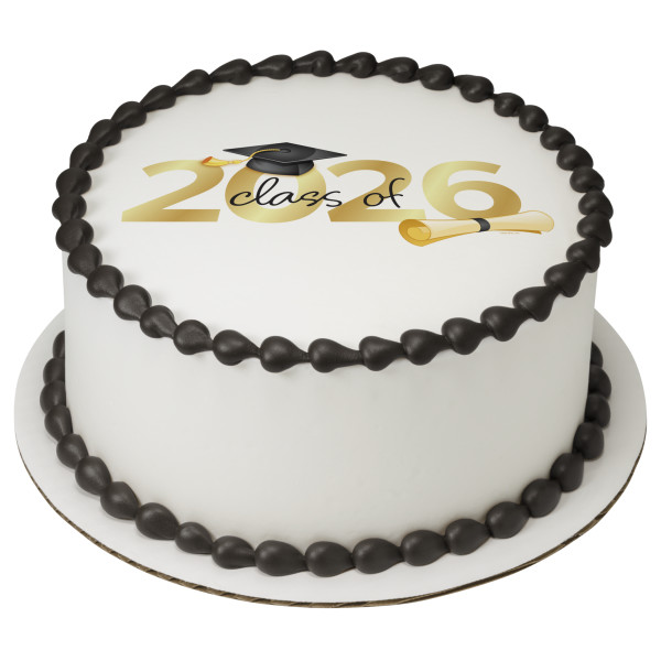 Traditional Grad 2026 PhotoCake® Edible Image®