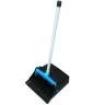Impact, Blue/Black, 11.5", Dust Pan with Long Handle