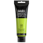 Liquitex BASICS Acrylic Paint 118 mL Tube Brilliant Yellow Green