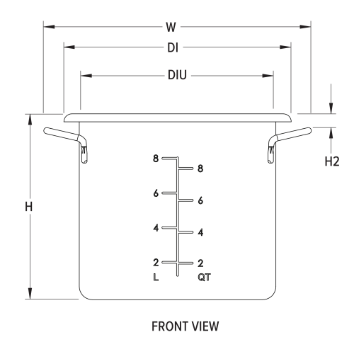 Engineering front view
