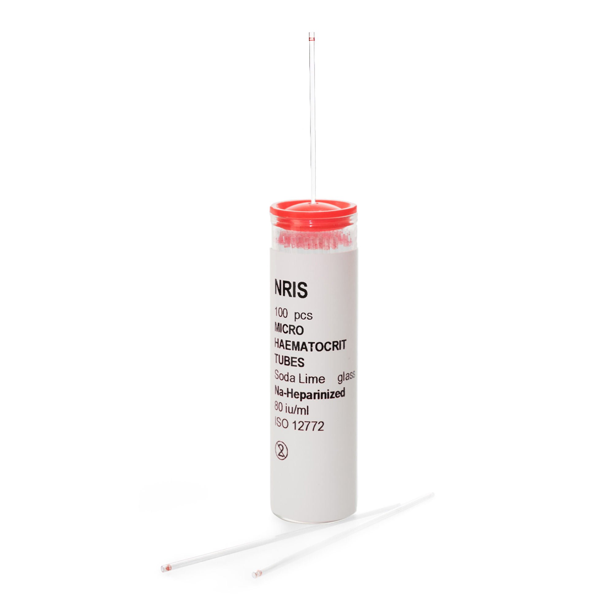 McKesson Capillary Blood Collection Tube, 75 µL, 1.1 x 75 mm