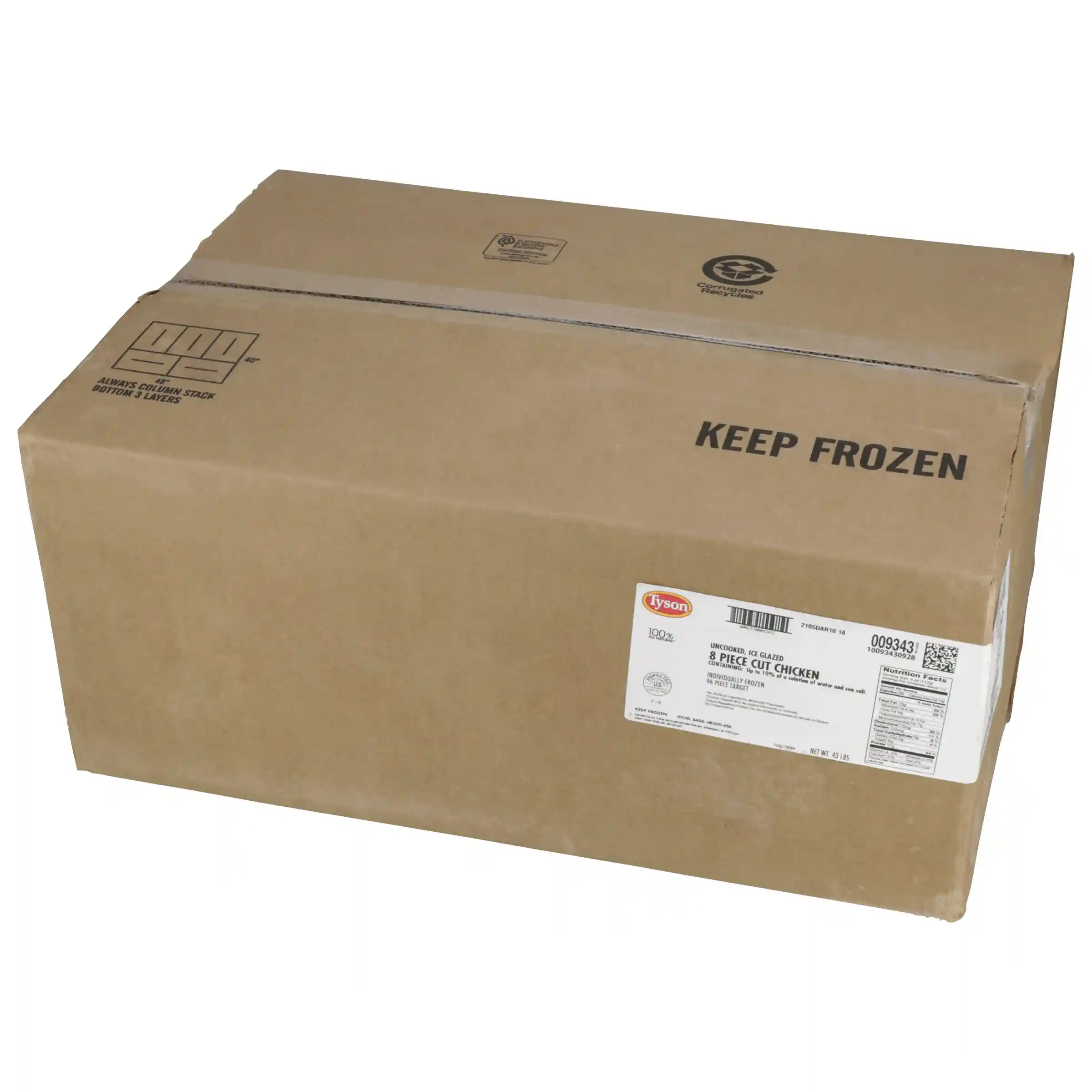 Tyson® IF Unbreaded 8 Piece Cut Chicken_image_5