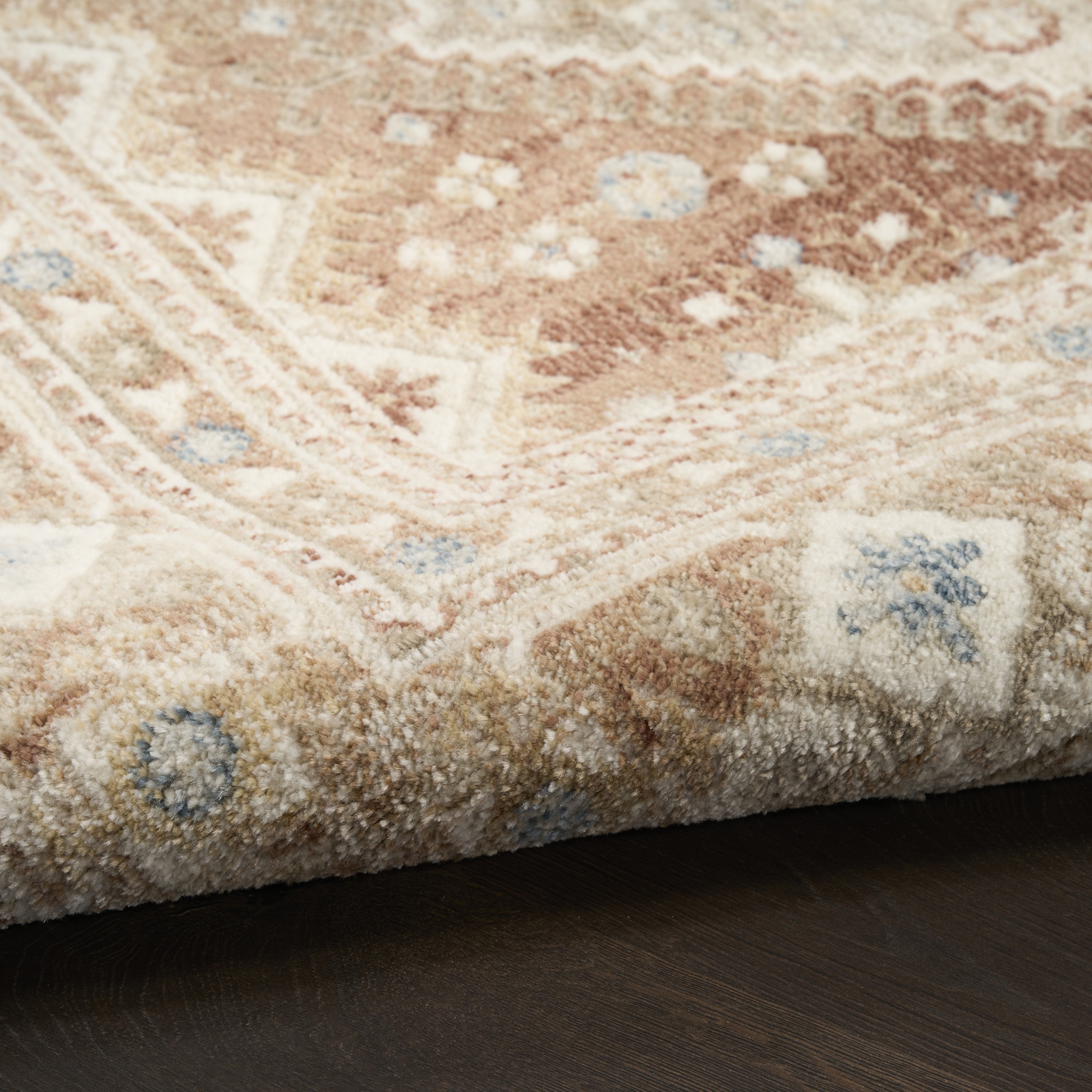 Nourison Pardis 7'10" x 9'10" Rust Vintage Indoor Rug