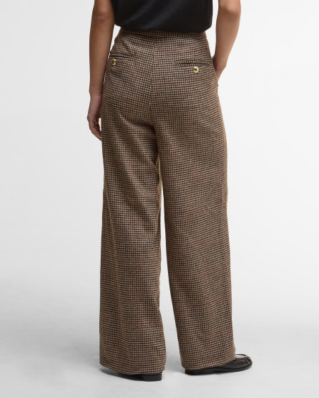 Pantaloni in lana Sophia dalla vestibilità leggermente aderente