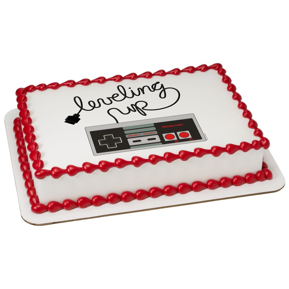 Image Cake Nintendo NES® Leveling Up