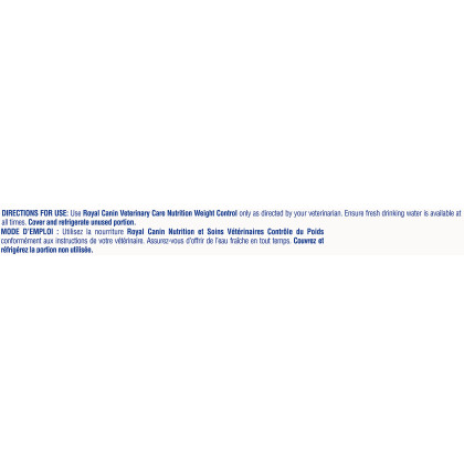 Royal Canin Veterinary Diet Canine Weight Control Canned Dog Food