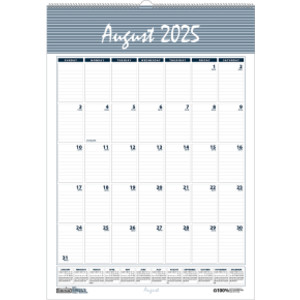 Bar Harbor Academic Wall Calendar, 31.25"L x 22"W