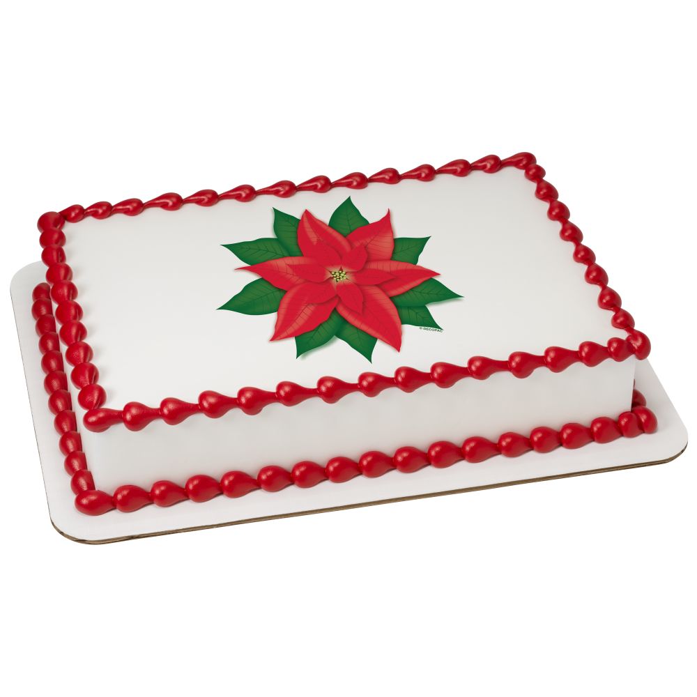 Image Cake Poinsettia