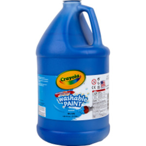 Washable Paint, Blue, Gallon