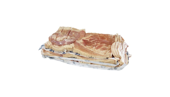 Wright® Brand Naturally Hickory Smoked Regular Sliced Bacon, Bulk, 33 Lbs, 6 Slices/Inch, Frozen_image_3