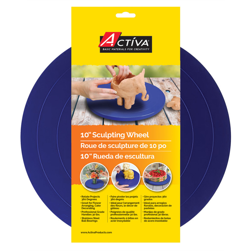 10 in Sculpting & Craft Wheel